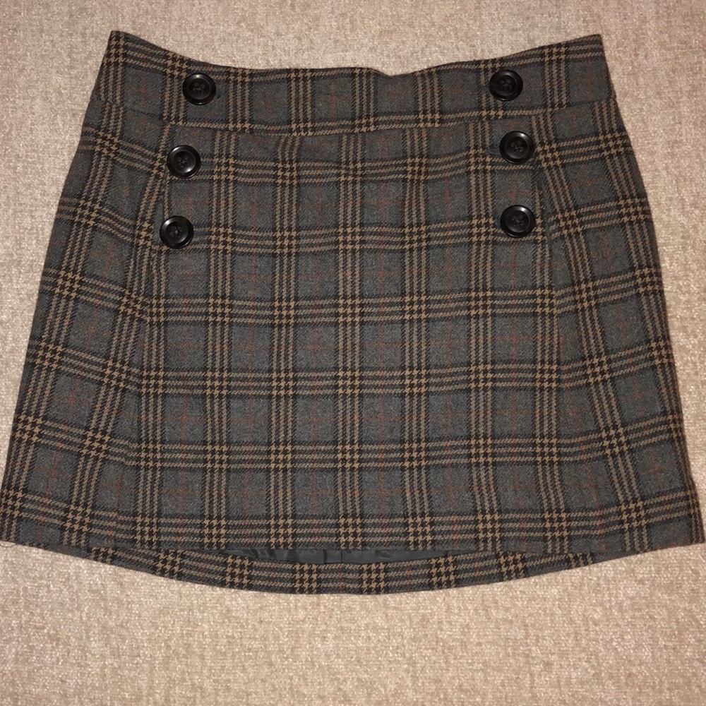 The Gap Plaid Skirt